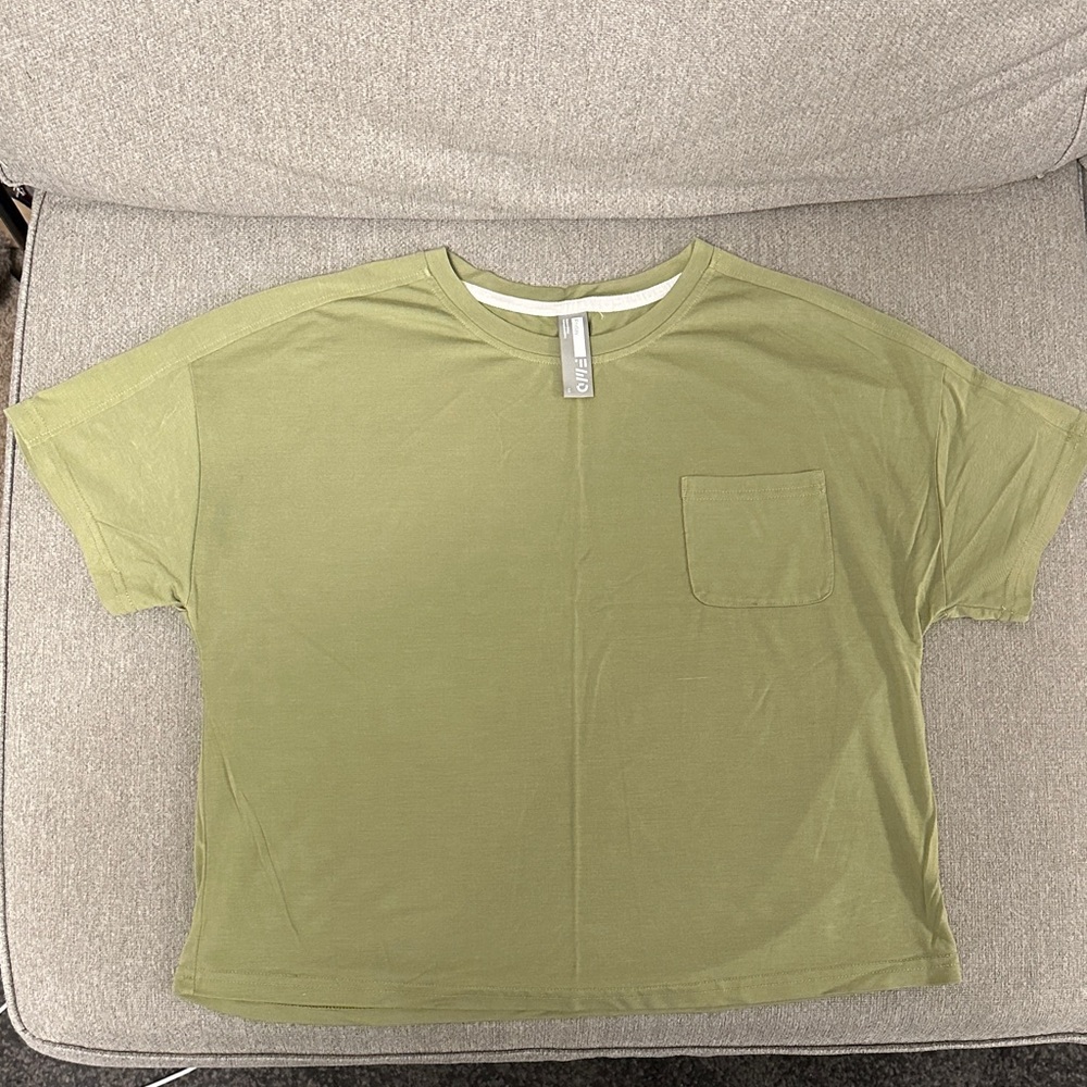 FWD Olive Green T-Shirt with Pocket